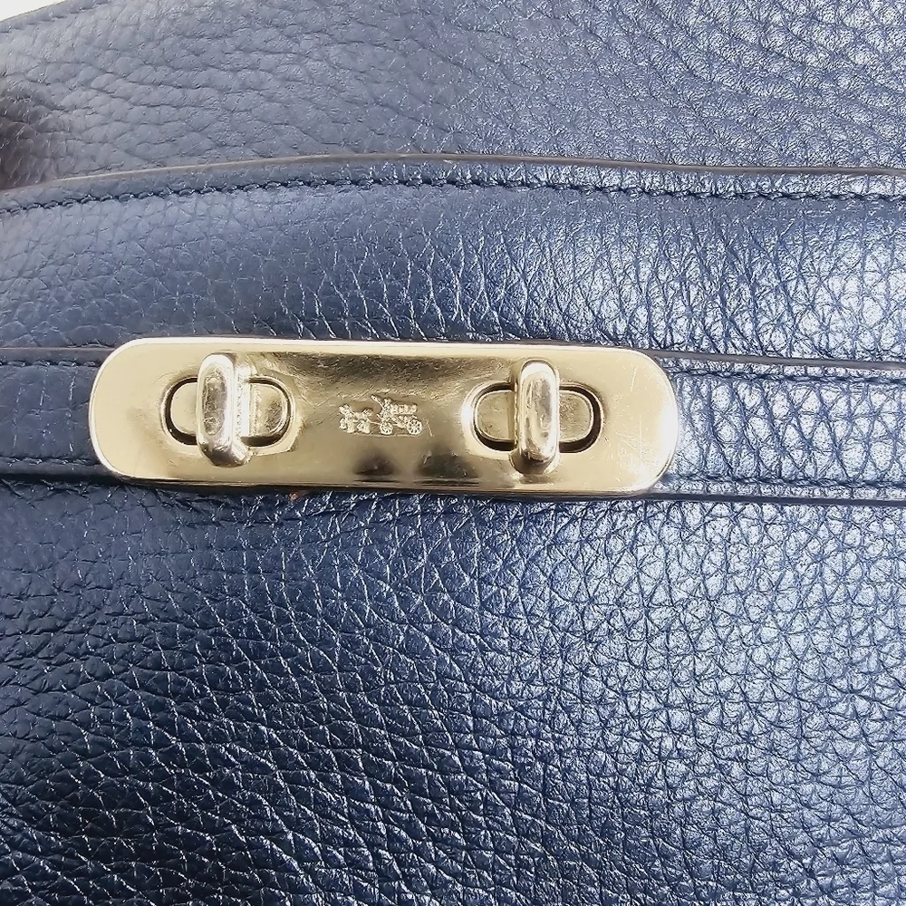 Coach blue crossbody